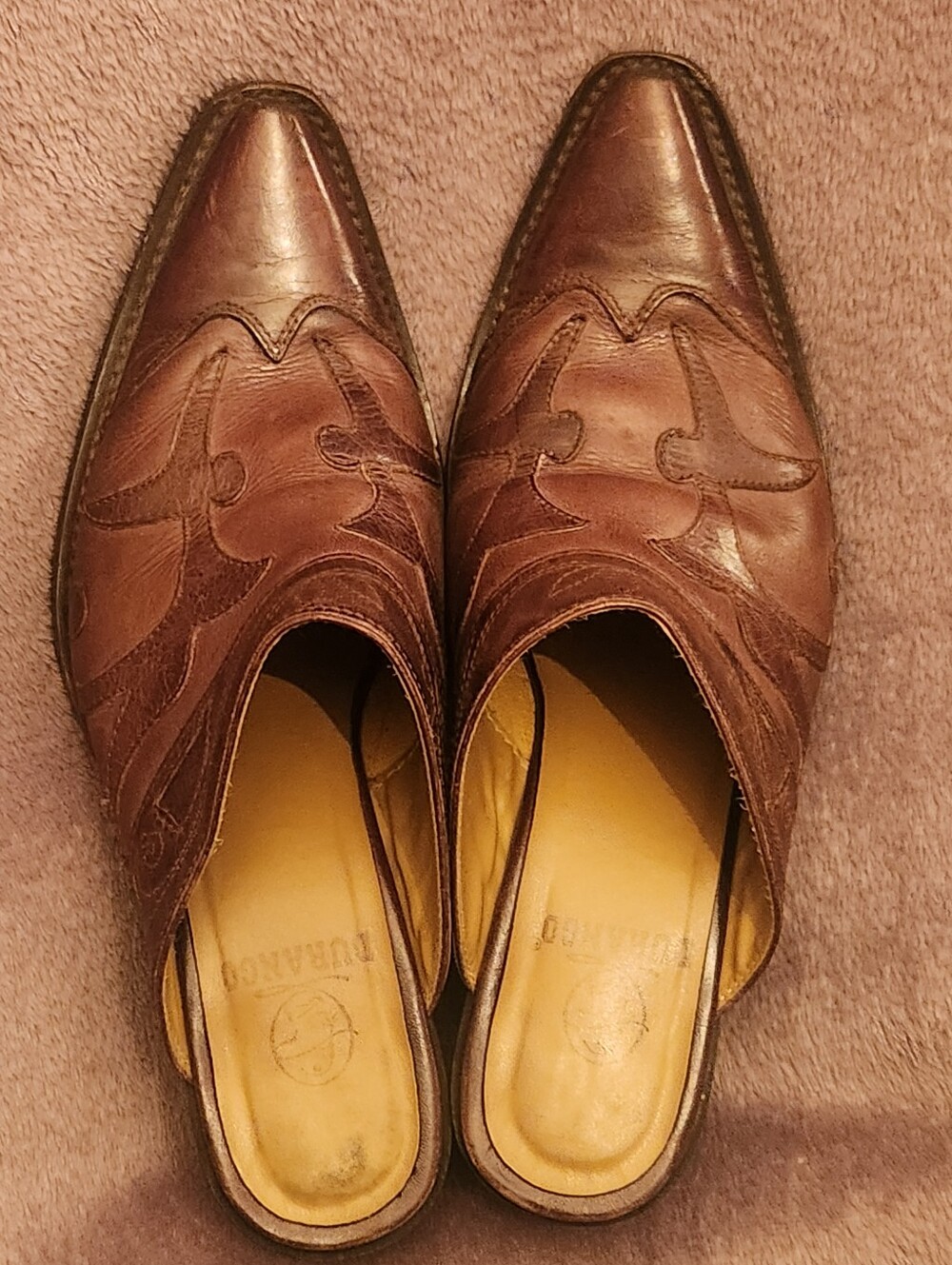 Durango Size 9.5 Leather Mule Boot